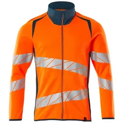 Warnschutz Sweatjacke "ACCELERATE SAFE" UV-Schutz - 4XL - orange/dunkelpetroleum