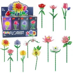 Blumenbausteine Kompositionen 60-150 Stück Mix