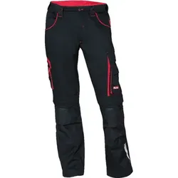 Bundhose 24, schwarz/rot, Größe 27 - schwarz/rot - 27