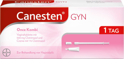 Bayer Vital GmbH CANESTEN GYN Once Kombipackung 1 P 01713624