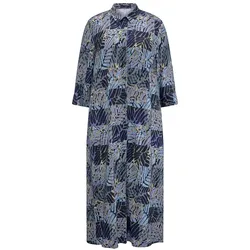 Hemdblusen-Kleid Emilia Lay blau, 50