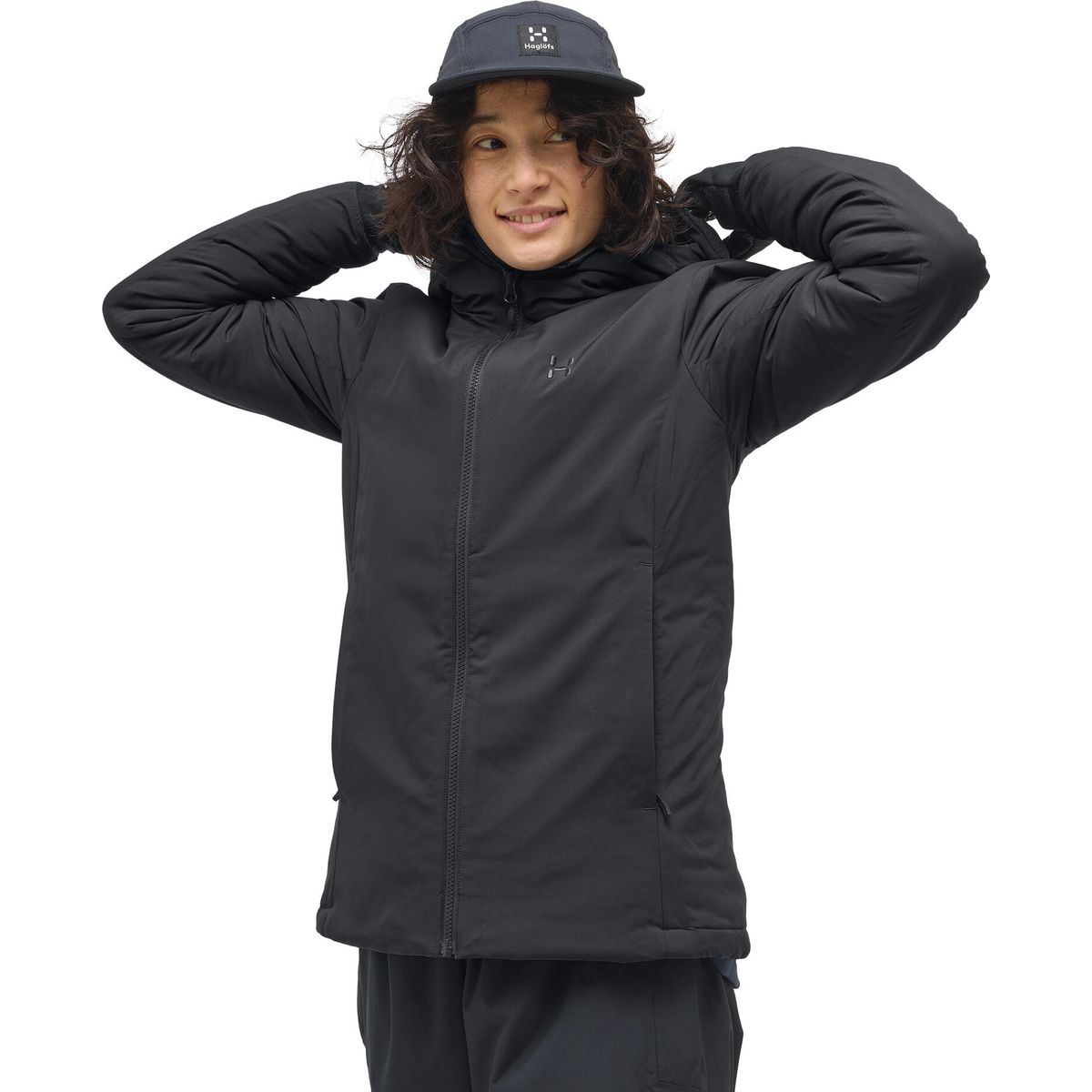 Haglöfs Mimic Alert Hood Women true black (2C5) XXL 6074472C5035
