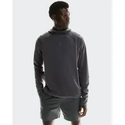 Bekleidung ON ON Herren Kapuzenpullover Trek Hoodie - Beluga - M