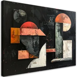 LEINWANDBILD Abstraktion 100x70cm