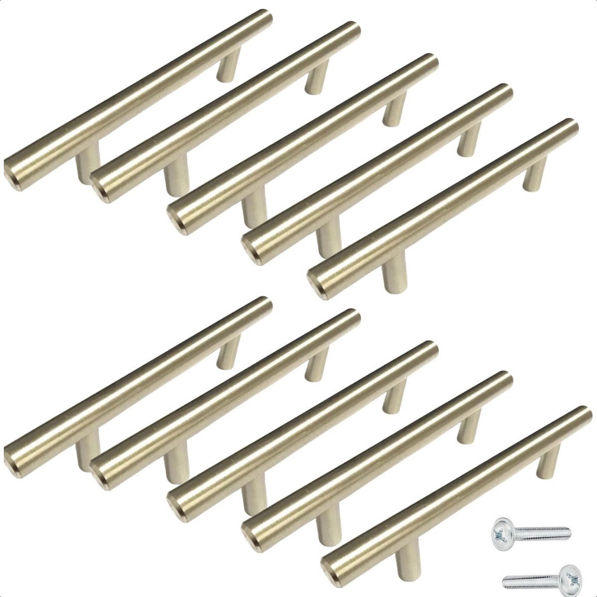 20x Denver RVS handgrepen 128mm