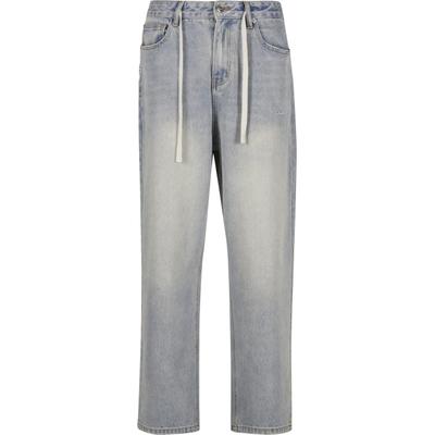 Bequeme Jeans ANOTHER COTTON LAB "Another Cotton Lab Loose Fit Jeans", Damen, Gr. L, US-Größen, blau, 100% Baumwolle, unifarben, Jeans