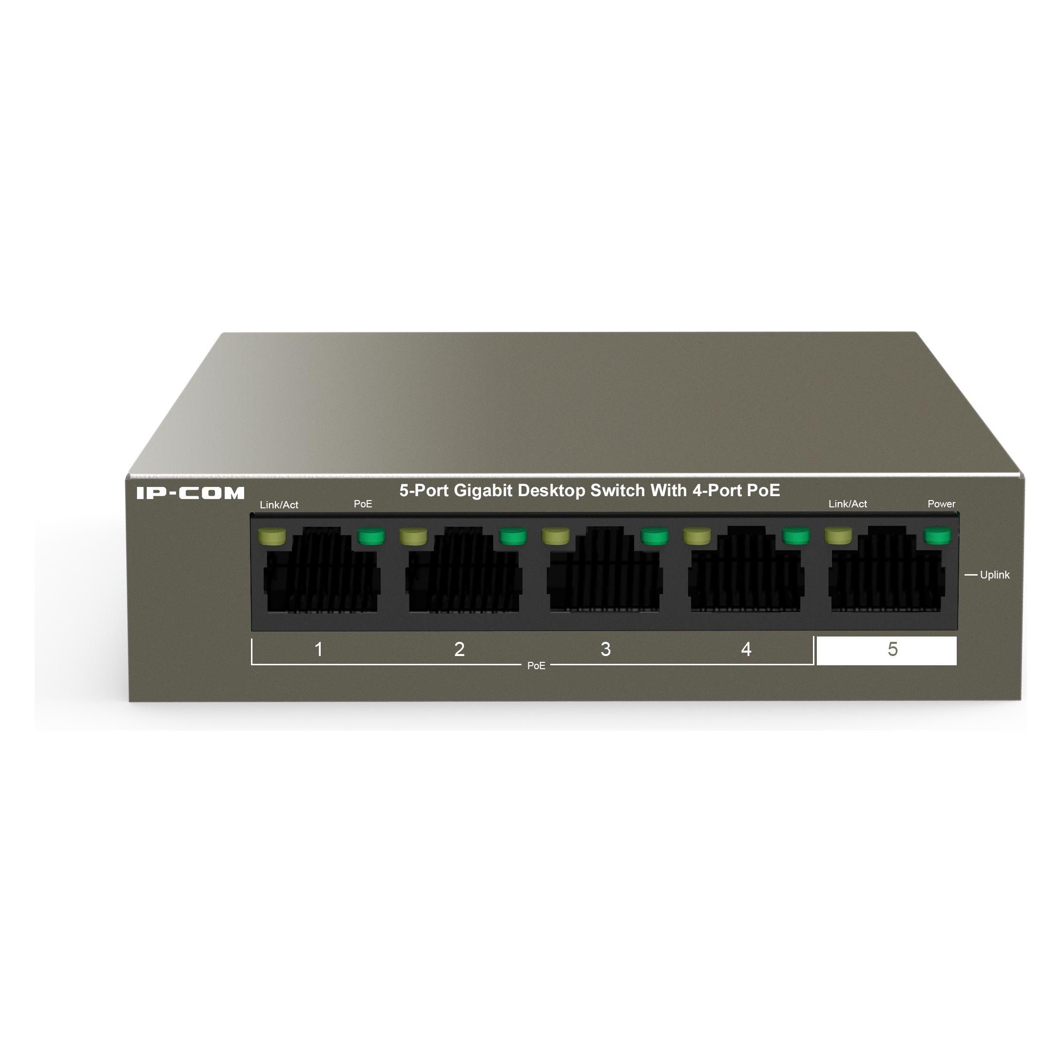 IPC Switch 5-Port FE G1105P-4-63W 4x PoE (5 Ports) (G1105P-4-63W)