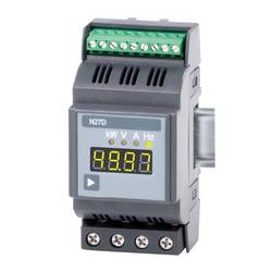 PCE Instruments Hutschienen-Messgerät PCE-N27D Strom Spannung Wirkleistungsleistung Frequenz Verordnung ISO 50001