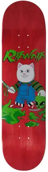 Skateboard Deck RIPNDIP Childs Play (8.25" - Red)  - Red;Green;White - Size: 8.25"