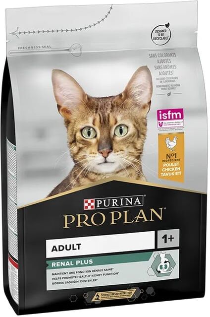 Pro Plan Gato Adulto Optirenal Frango e Arroz 3 Kg