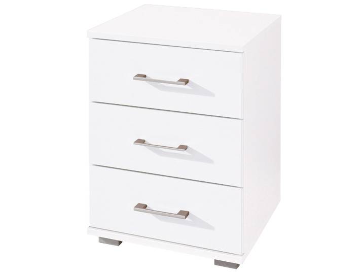 Nachtkommode PRIESS, weiss (weiß), B:41cm H:54cm T:38cm, Sideboards, Nachtkommode
