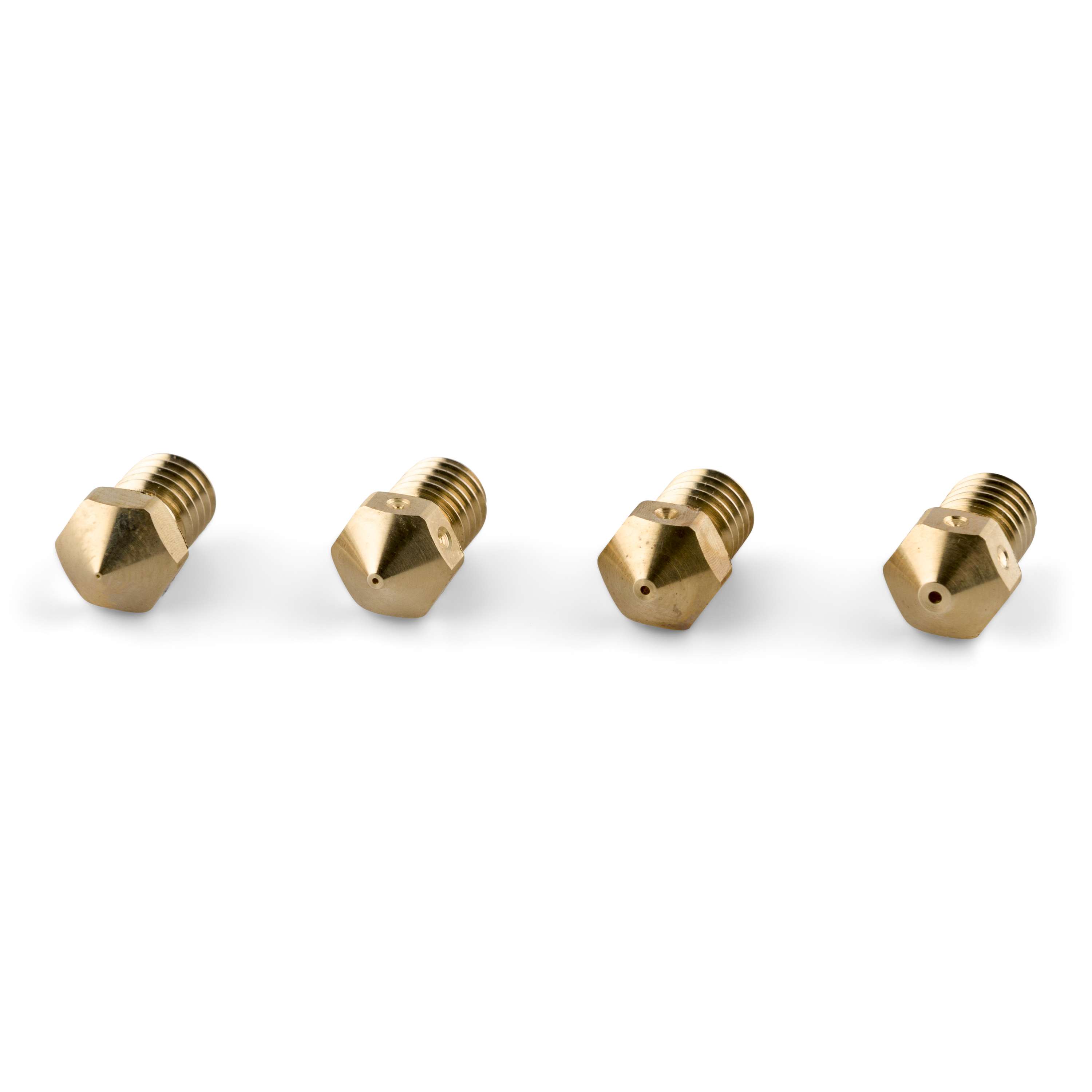 PrimaCreator RepRap M6 Mixed Size Brass Nozzle - 1,75 mm - 4 pcs PC-NMP-2468B175-RRM6