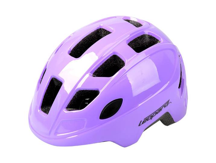 Leopard Velohelm K101 44 - 48 cm Violett