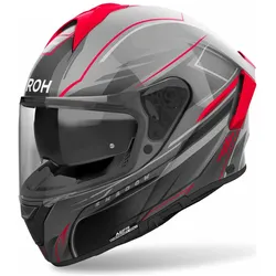 Airoh Spark 2 Integralhelm Shadow grau matt schwarz rot Gr. L 59/60