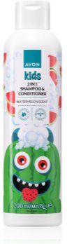 Avon Kids Watermelon champô e condicionador 2 em 1 200 ml. Kids Watermelon