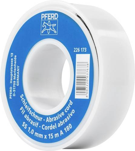 PFERD TOOLS SS 1,0mm x 15m A 180 45019003 Schleifpapierrolle Körnung (num) 180 (Ø x L) 1mm x 15m 1St.