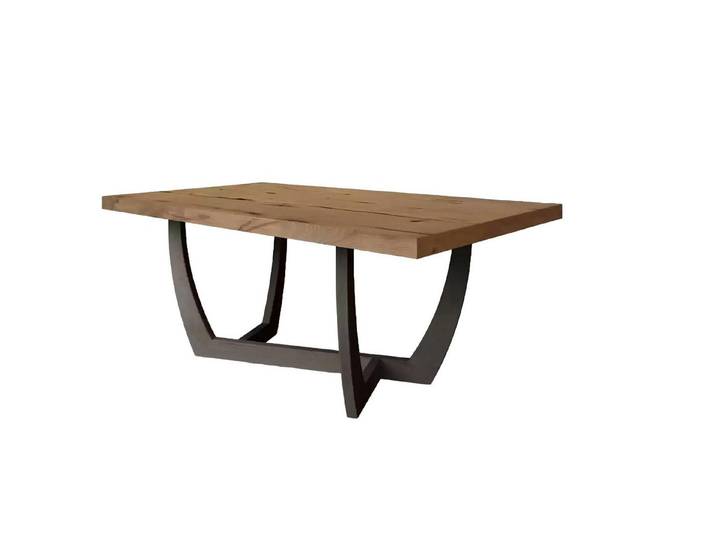 JVmoebel Esstisch Moderner Esstisch aus braunem Holz für gemütliche Mahlzeiten (Esstisch), Made in Europa