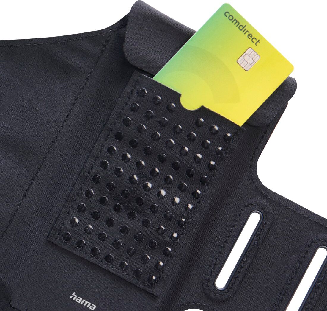 Hama Smartphonetasche "Sportarmband zum Joggen, 6,5" – 6,9", schwarz, Taschen, wasserabweisend, Smartphonetasche