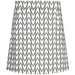 Cherie Golf Damen Skort Rock Hearts dunkelgrau/weiss