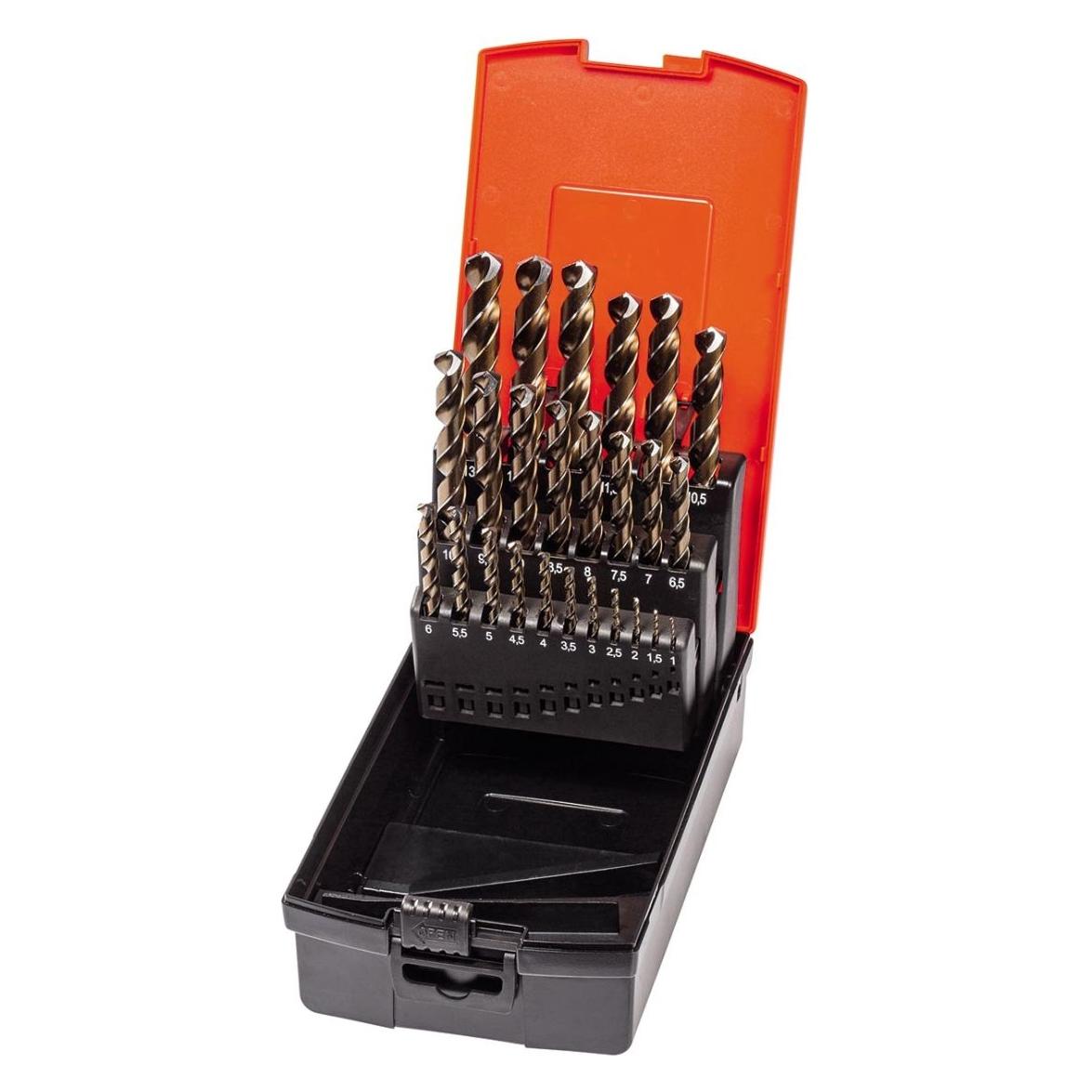 Holex CleverDrill Spiralbohrer-Satz HSS Nr. 114031 mit Kassette 1-13 (42485315)
