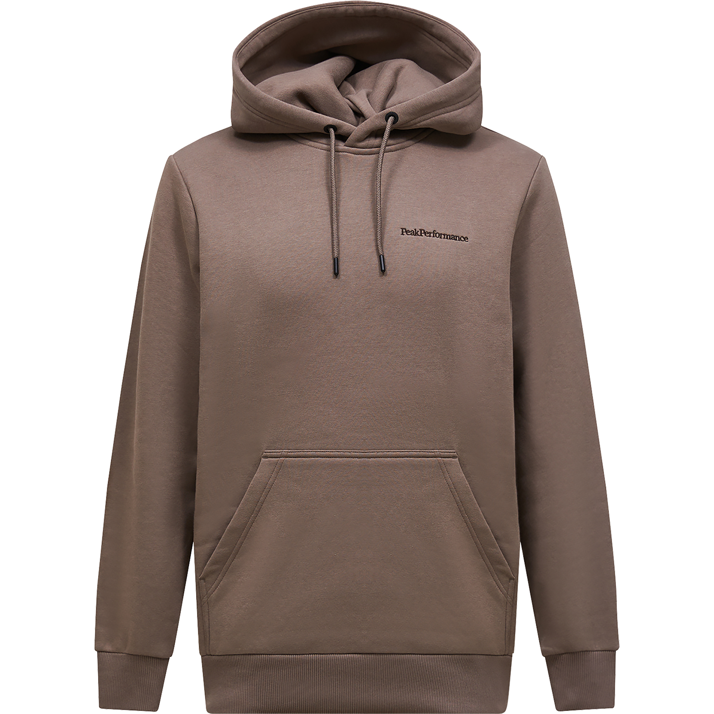 Peak Performance Original Small Logo Herren Hoodies braun Größe S Lifestyle Atmungsaktiv