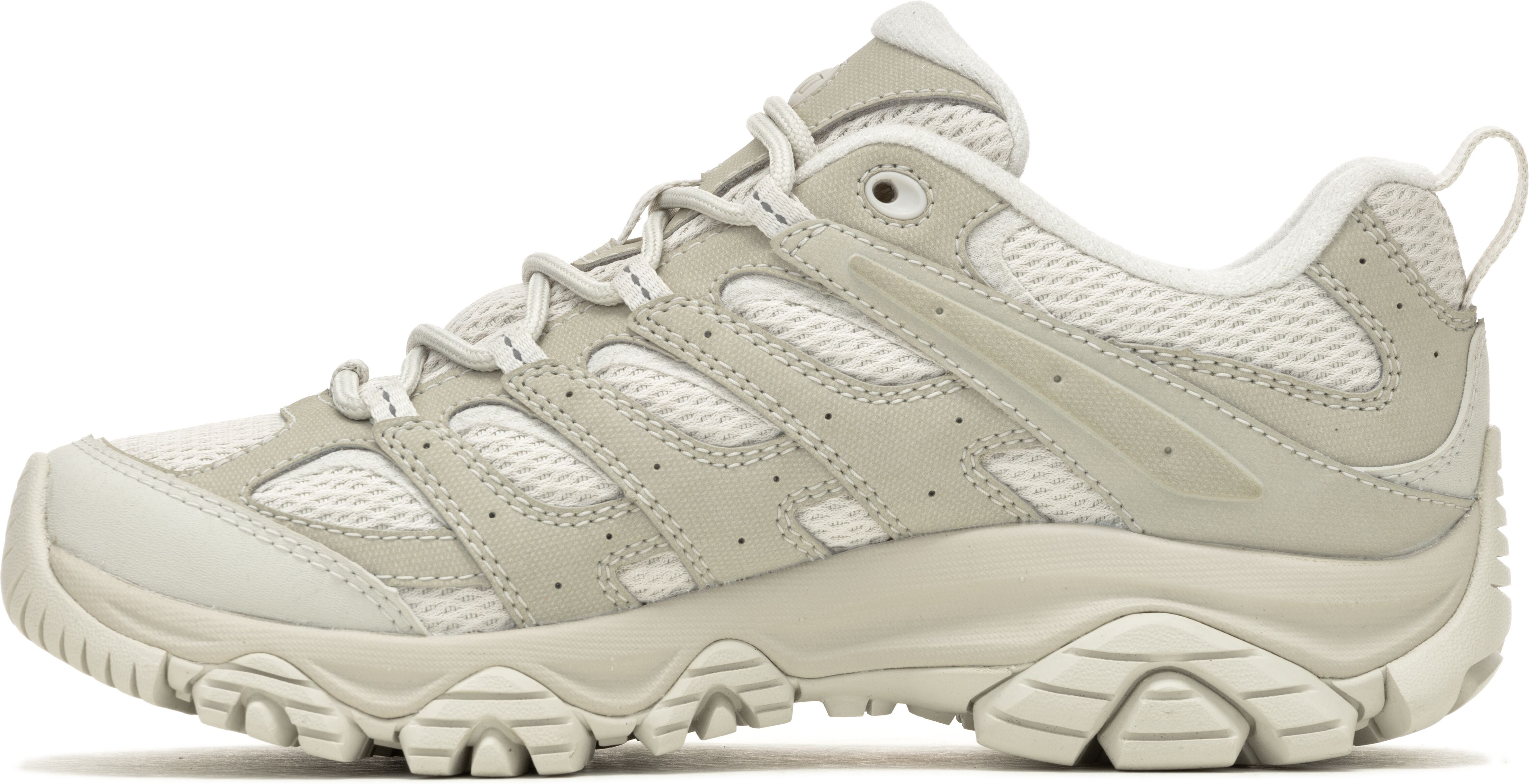 Wanderschuh MERRELL "MOAB 3 SYN GORE-TEX", Damen, Gr. 40, atmungsaktiv, beige (birch, birch), Synthetik, Schuhe Wanderschuh, wasserdicht dank Gore-Tex Membrane, mit Vibram Sohle birch, birch 40, atmungsaktiv