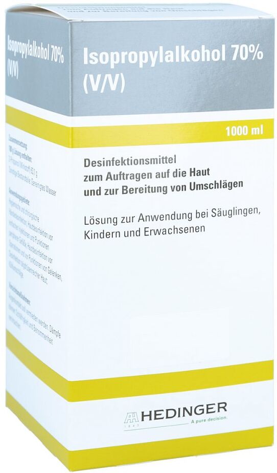 Isopropylalkohol 70% Hedinger