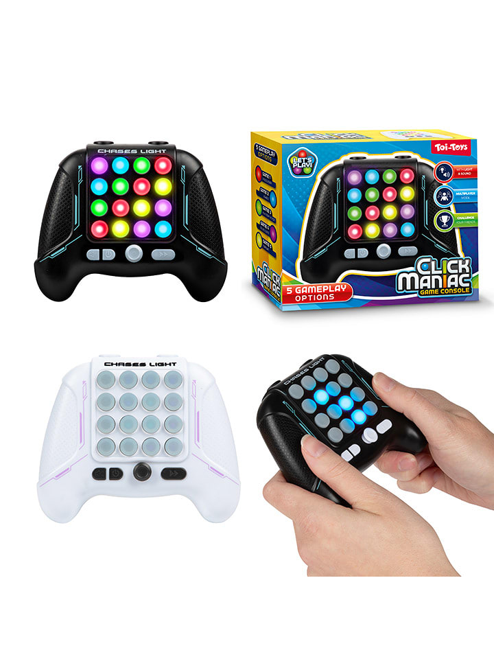 Toi-Toys Elektronisches Spiel "Click Maniac- 5in1" - ab 5 Jahren (Überraschungsprodukt) - onesize