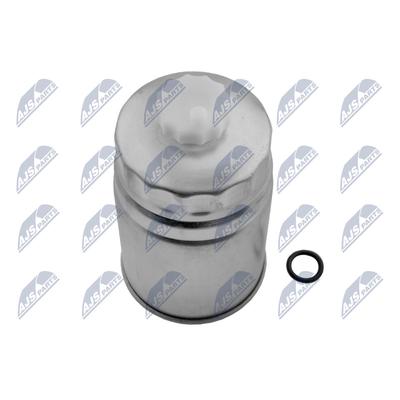 NTY Kraftstofffilter FFF-HY-001 Anschraubfilter 137mm für HYUNDAI