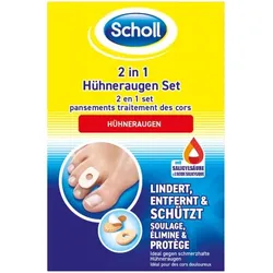 SCHOLL 2in1 Hühneraugen Set 1 P