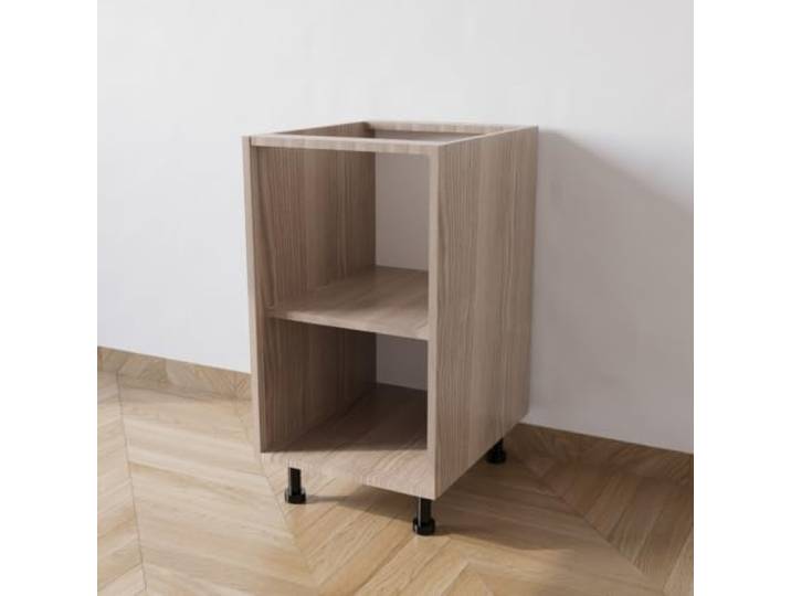 Calandrelli Küchenunterschrank 40x55,5x72 cm Ulme, ohne Türen ohne Tür, Ulme