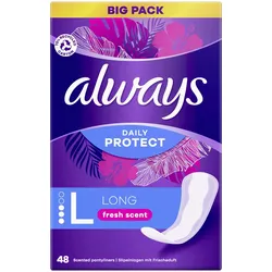 always Slipeinlagen Daily Protect Long 48 St.