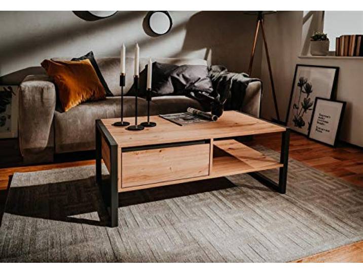 möbelando Couchtisch Beistelltisch Wohnzimmertisch Tisch Dekotisch Arvada I