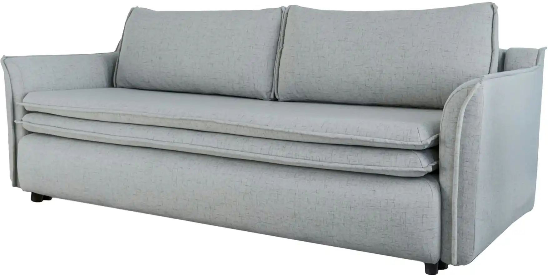 Miuform Einzelsofa mit Schlaffunktion Charming Charlie ¦ grau ¦ Maße (cm): B: