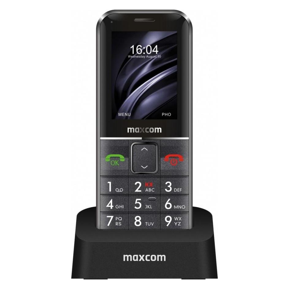 Maxcom MM735 Comfort mobile phone + SOS bar black (2.20", 2 Mpx) (MM735)