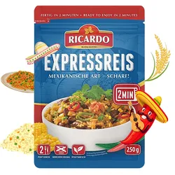 RICARDO Express Reis Mexikanisch Scharf 16 x 250g