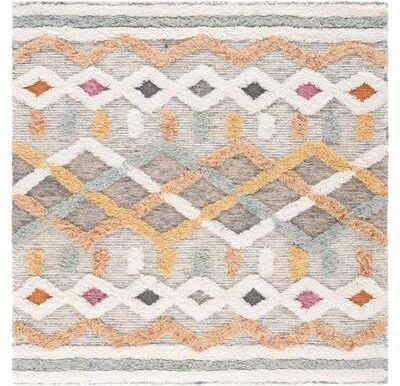 SAFAVIEH Handmade Kenya Itoko Modern Wool Rug