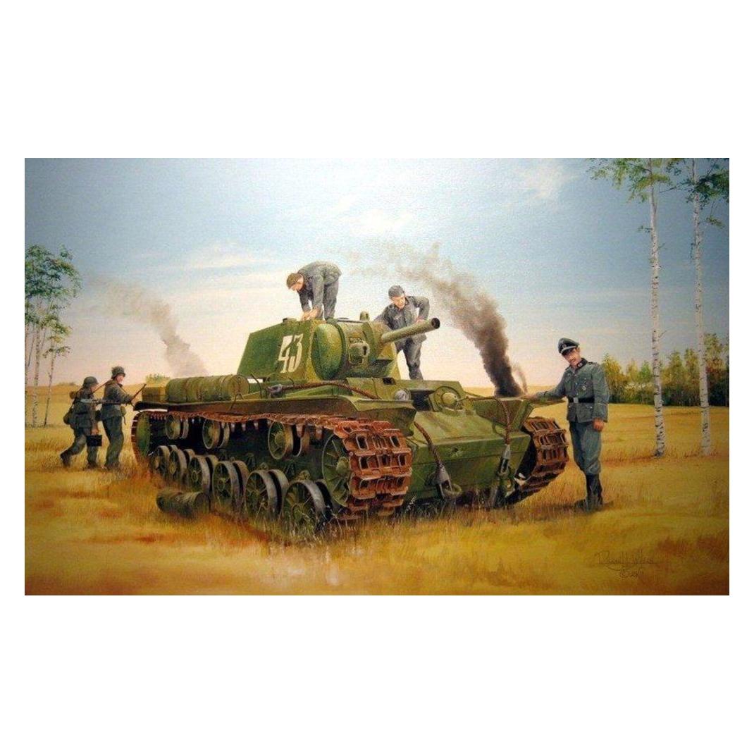 Trumpeter Soviet KV-8 Heavy Tank (01565)