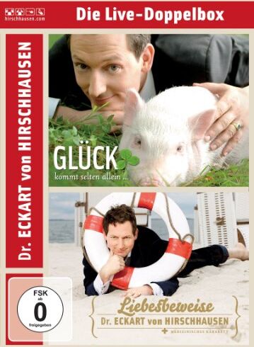von Hirschhausen, Dr. Eckart - Eckart von Hirschhausen - Die Live-Doppelbox [2 DVDs] - Preis vom 09.10.2026 07:28:09 h
