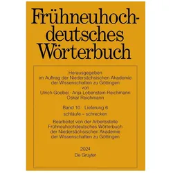 schläufe - schrecken, Sprachbücher von Oskar Reichmann, Ulrich Goebel, Robert R Anderson
