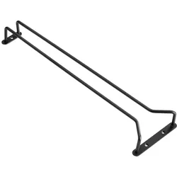 Stalgast Gläserschiene, einreihig, schwarz, L. 400 mm