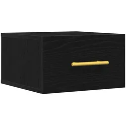vidaXL Nachttisch Schwarz Eichen-Optik 35 x 35 x 20 cm Holzwerkstoff