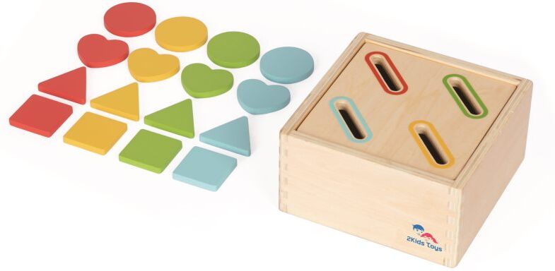2Kids Toys Sorting Shapes and Colors jouet d’éveil 12m+ 1 pcs