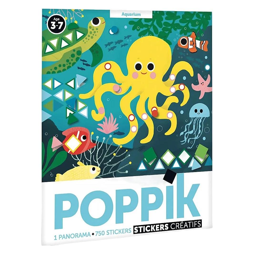Poppik Sticker Panorama Poster Aquarium (750 Sticker) (MAT004)