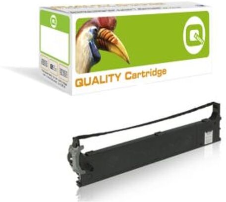 Q-Nomic 43821103 cinta de tinta negro
