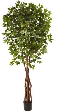 Nearly Natural 7.5-foot Super Deluxe Artificial Ficus Tree