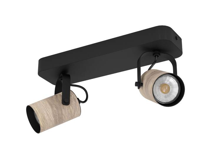 Eglo Spot Cayuca Schwarz Stahl B 10 cm - LED - LED Energiesparlampen