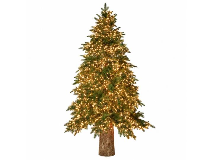 Sapin de noël de 240 cm avec 7200 mini led, ø184 cm