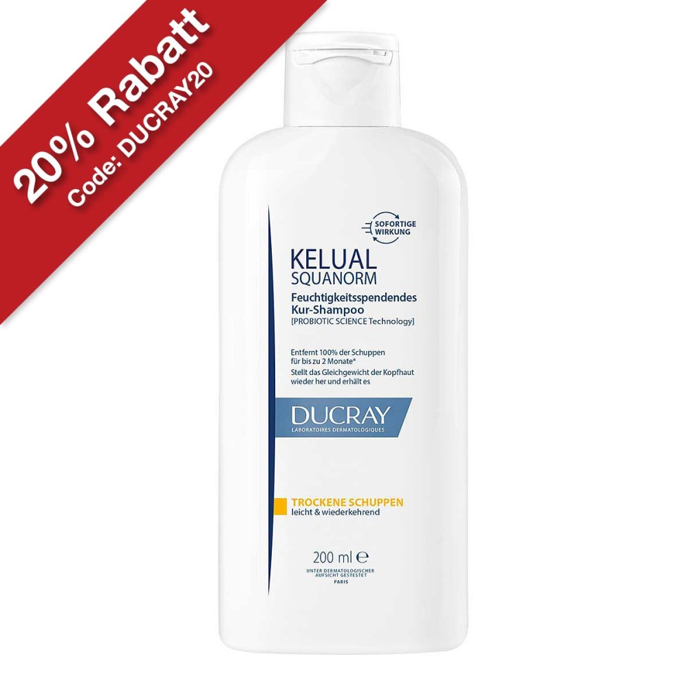 PIERRE FABRE DERMO KOSMETIK GmbH DUCRAY KELUAL SQUANORM Shampoo Trockene Schuppen 19179562