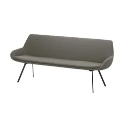SCHÖNER WOHNEN Kollektion Polsterbank  Leeds , grau , Maße (cm): B: 200 H: 85 T: 63.0